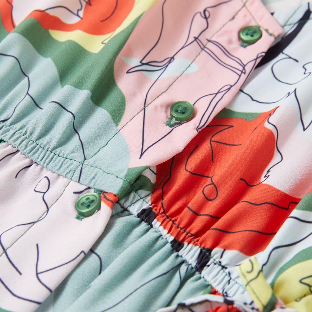 Robe pour enfant taille 92 vert - 92 (1 5-2 ans) - number 4.