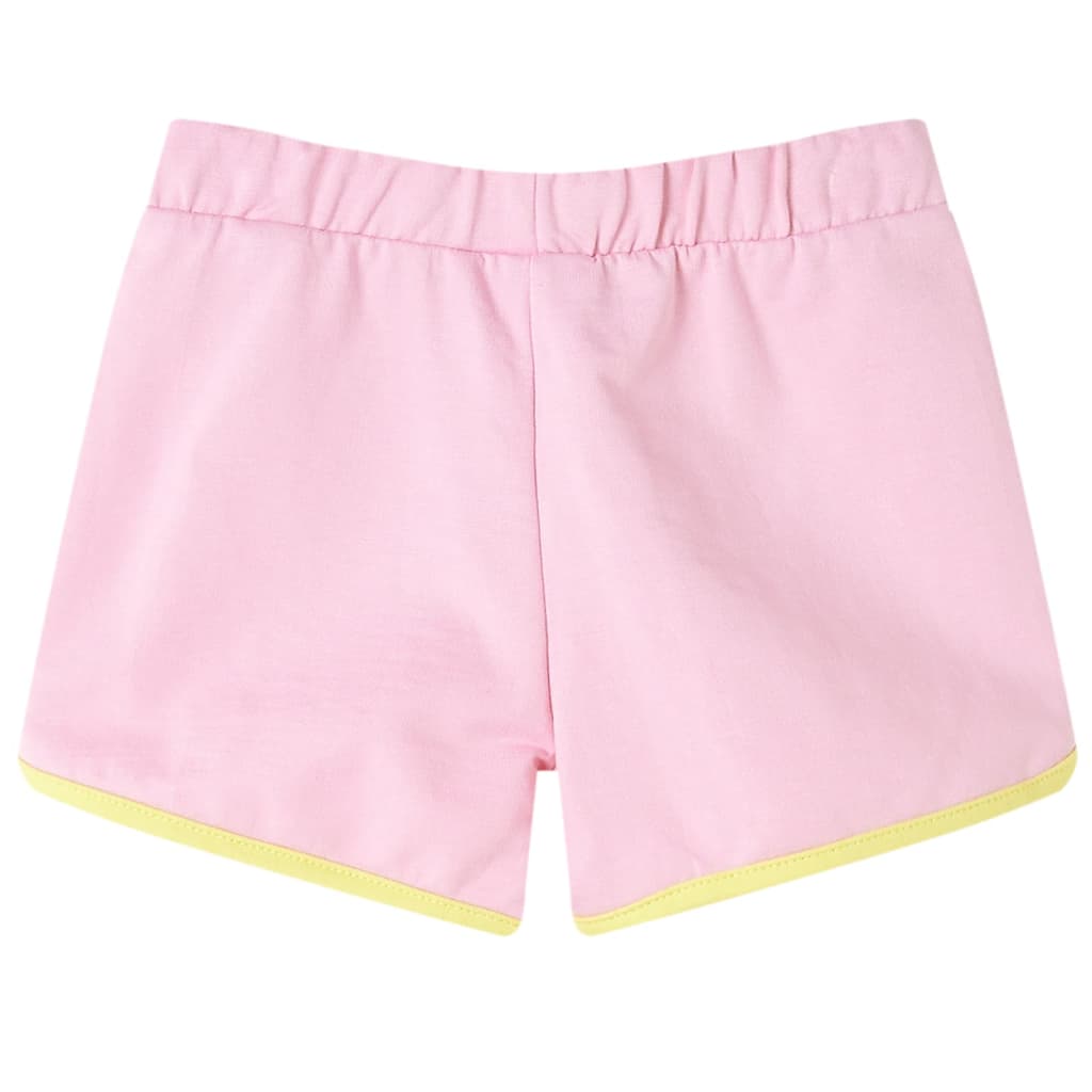 Short pour enfant taille 92 avec bordure rose - 92 (1 5-2 ans) - number 2.