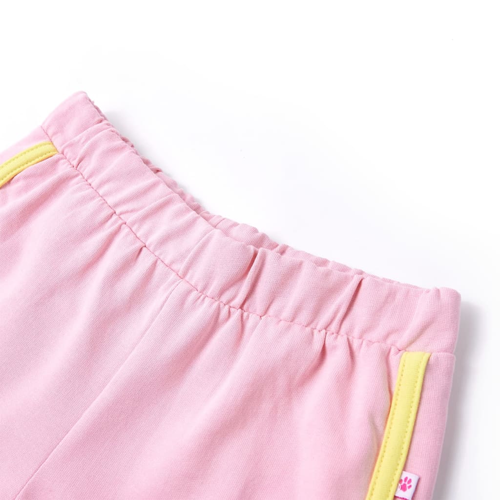 Short pour enfant taille 92 avec bordure rose - 92 (1 5-2 ans) - number 3.