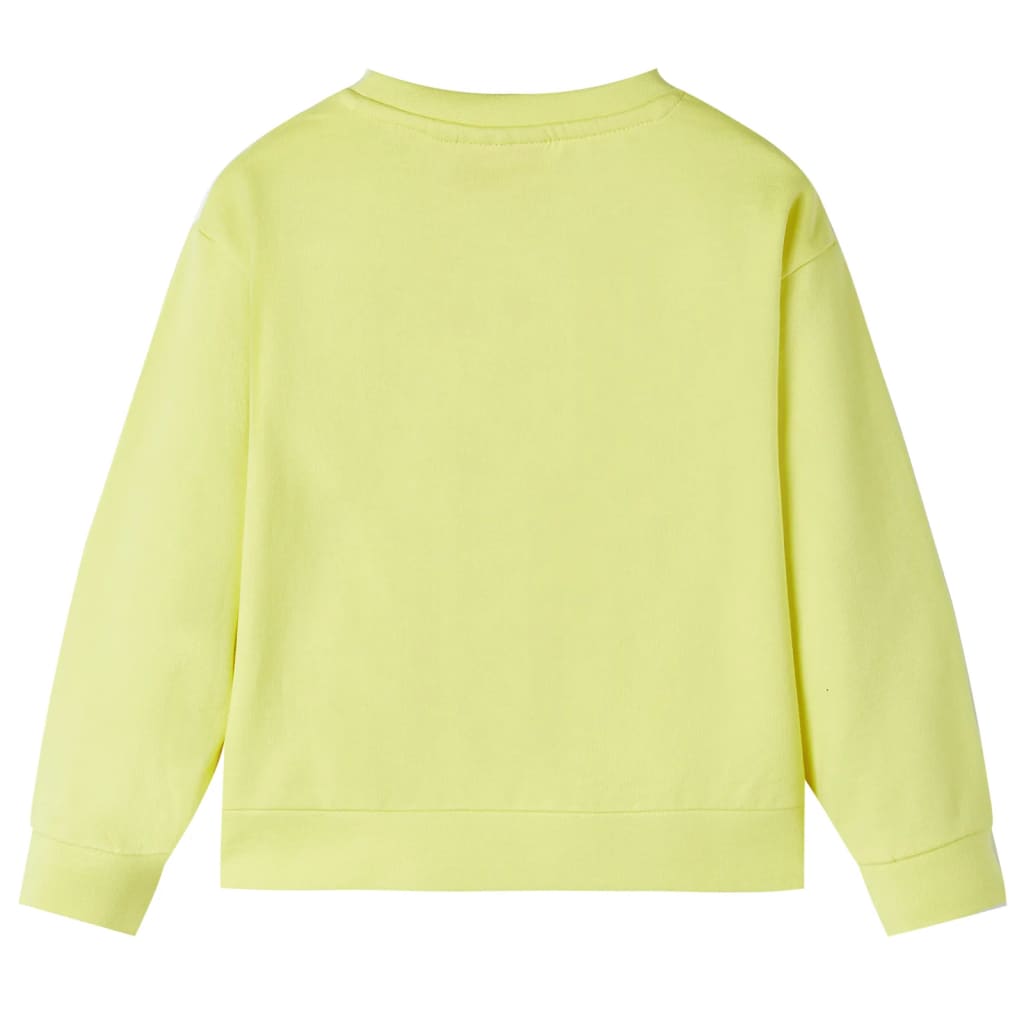 Sweat pour enfant taille 92 jaune - 92 (1 5-2 ans) - number 2.