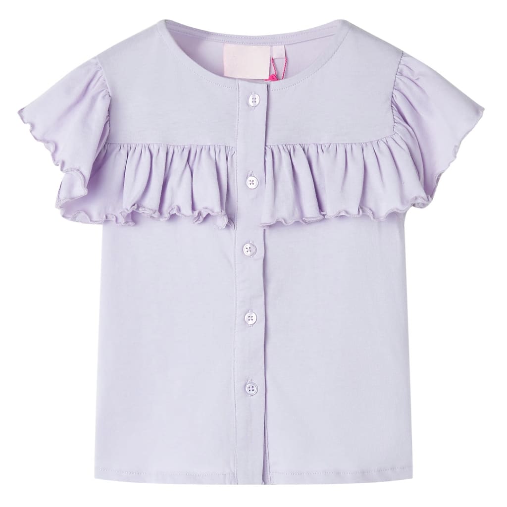 T-shirt pour enfant taille 92 - violet, 104 (3-4 ans) - number 1.