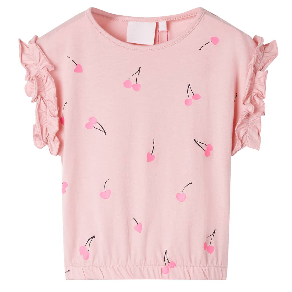 T-shirt pour enfant taille 92 rose - 92 (1 5-2 ans) - number 1.