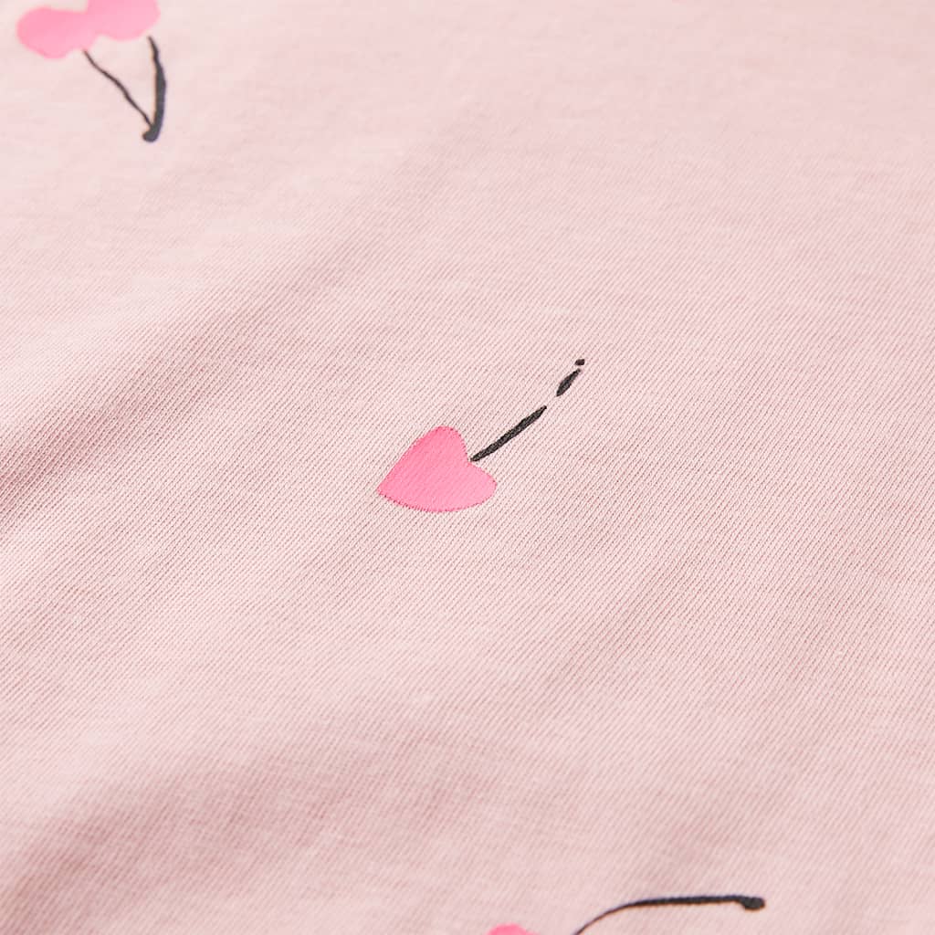 T-shirt pour enfant taille 92 rose - 92 (1 5-2 ans) - number 4.