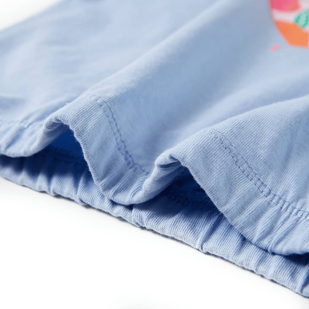 T-shirt pour enfant taille 92 bleu - 92 (1 5-2 ans) - number 6.