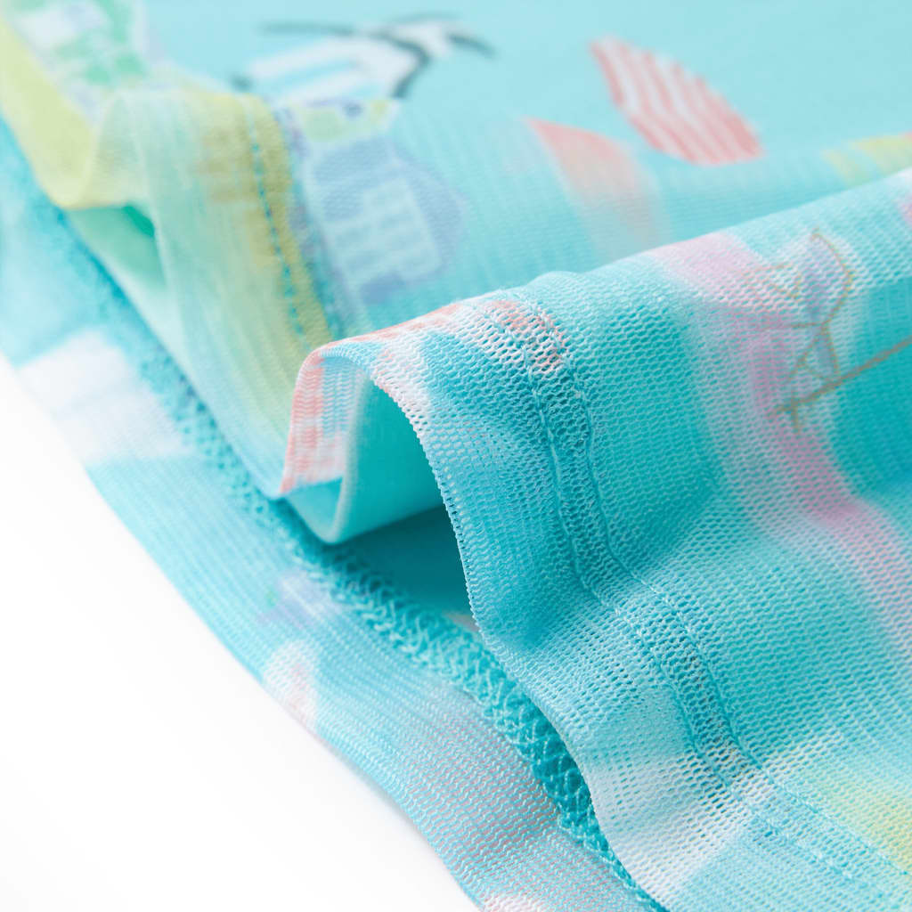 Robe pour enfant taille 92 bleu aigue-marine - 92 (1 5-2 ans) - number 6.