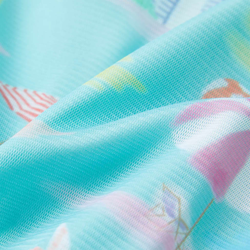 Robe pour enfant taille 92 bleu aigue-marine - 92 (1 5-2 ans) - number 7.