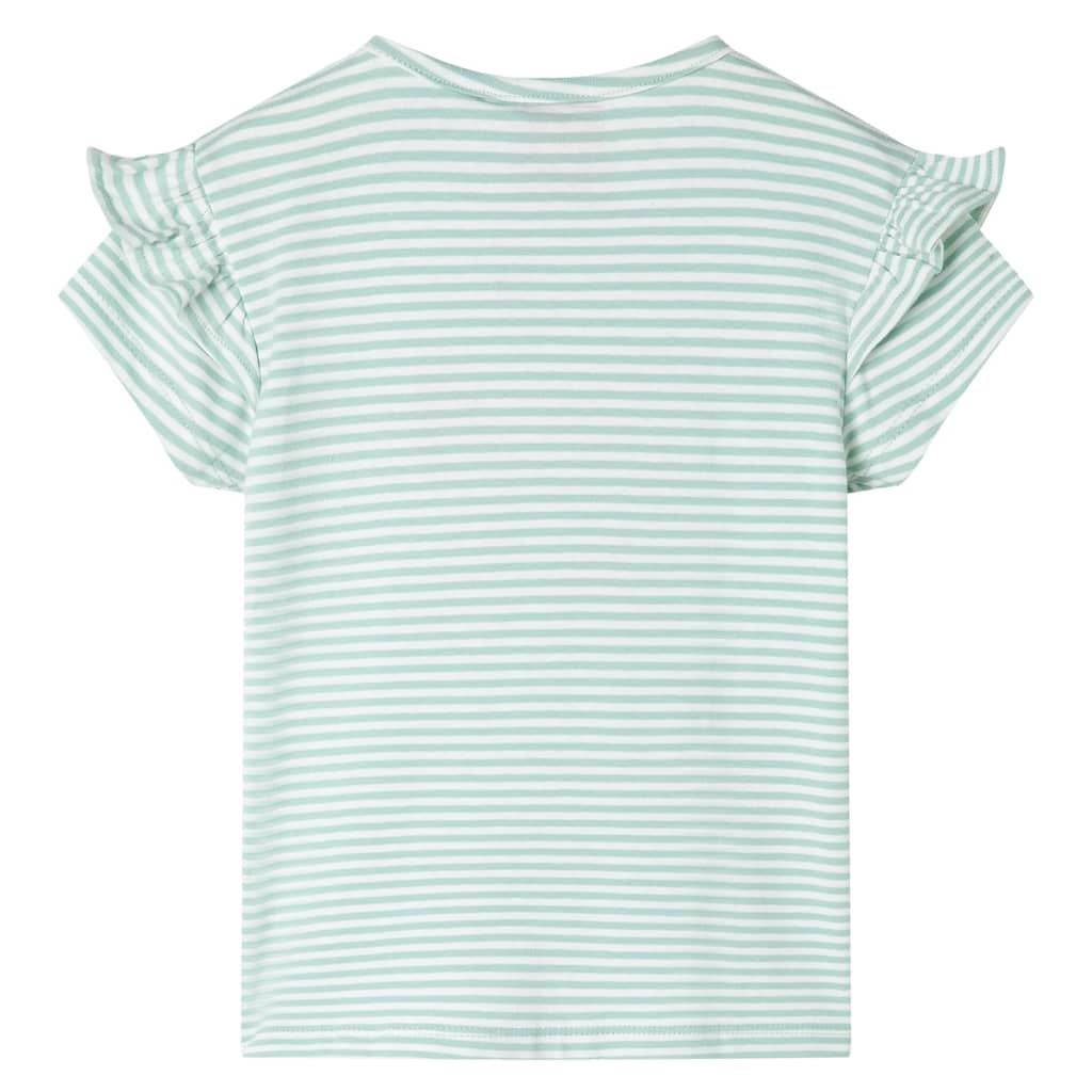 T-shirt pour enfant taille 92 vert menthe - 92 (1 5-2 ans) - number 2.
