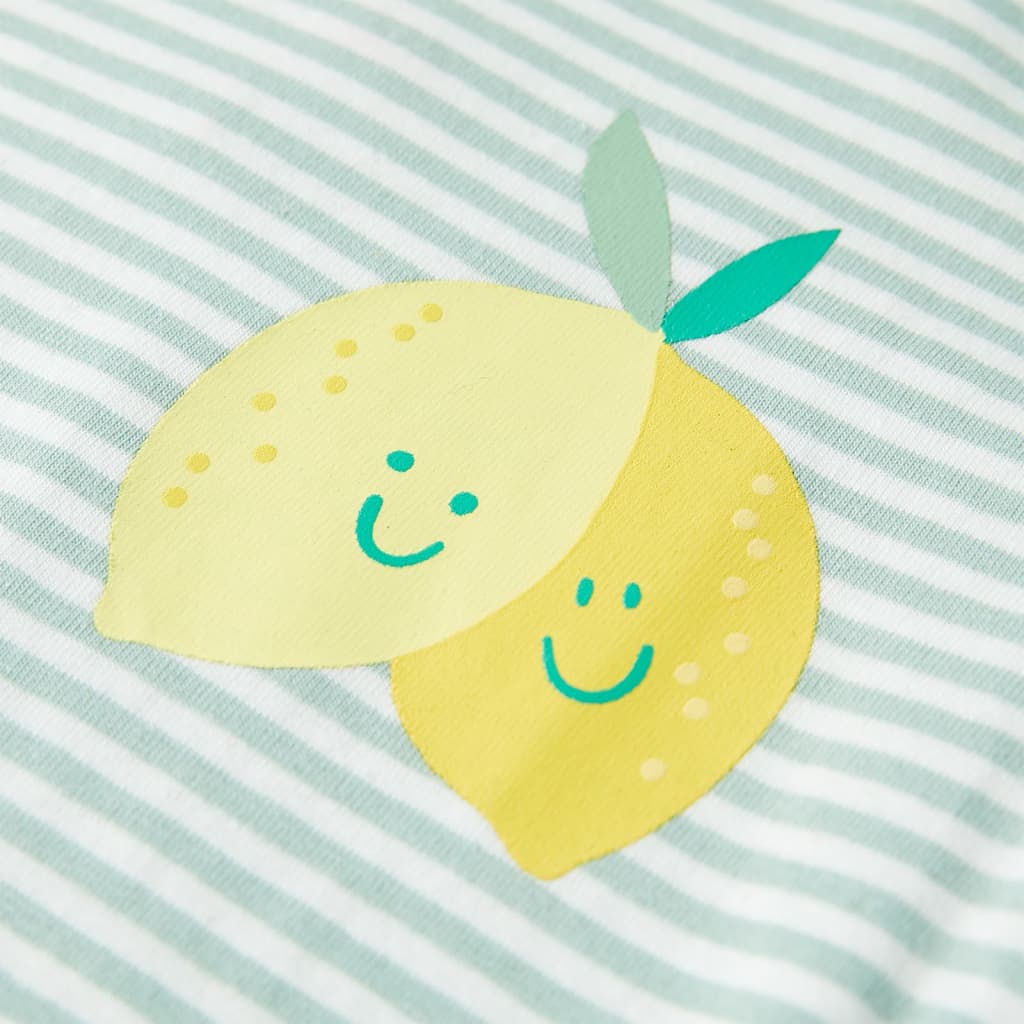 T-shirt pour enfant taille 92 vert menthe - 92 (1 5-2 ans) - number 4.