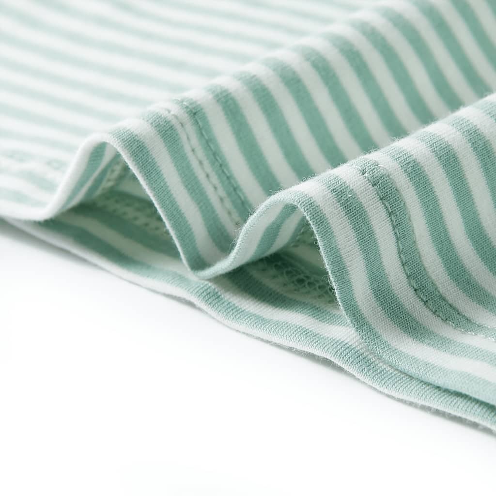 T-shirt pour enfant taille 92 vert menthe - 92 (1 5-2 ans) - number 6.