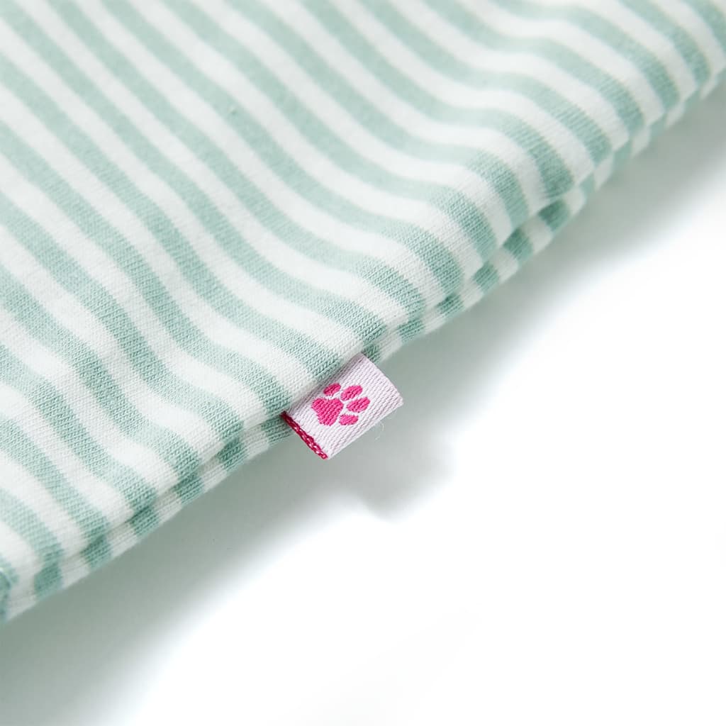 T-shirt pour enfant taille 92 vert menthe - 92 (1 5-2 ans) - number 5.