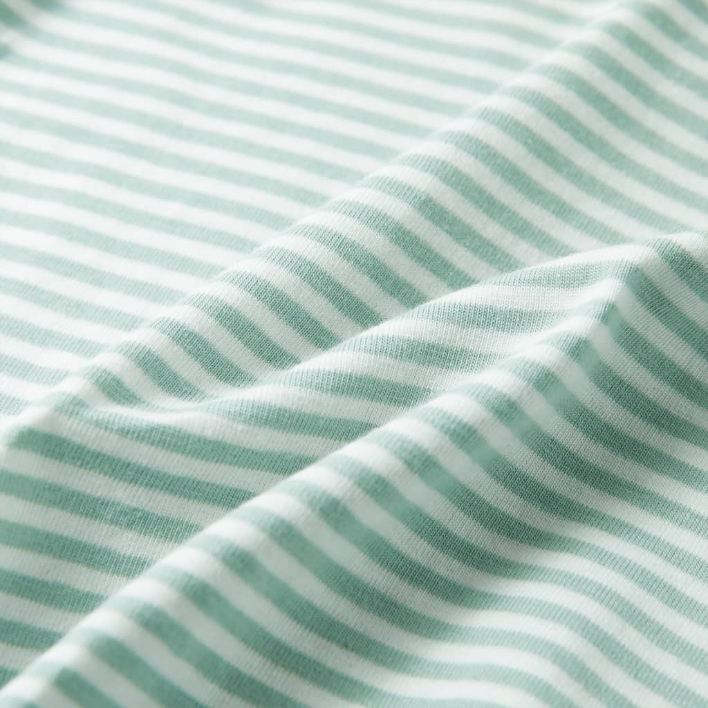 T-shirt pour enfant taille 92 vert menthe - 92 (1 5-2 ans) - number 7.