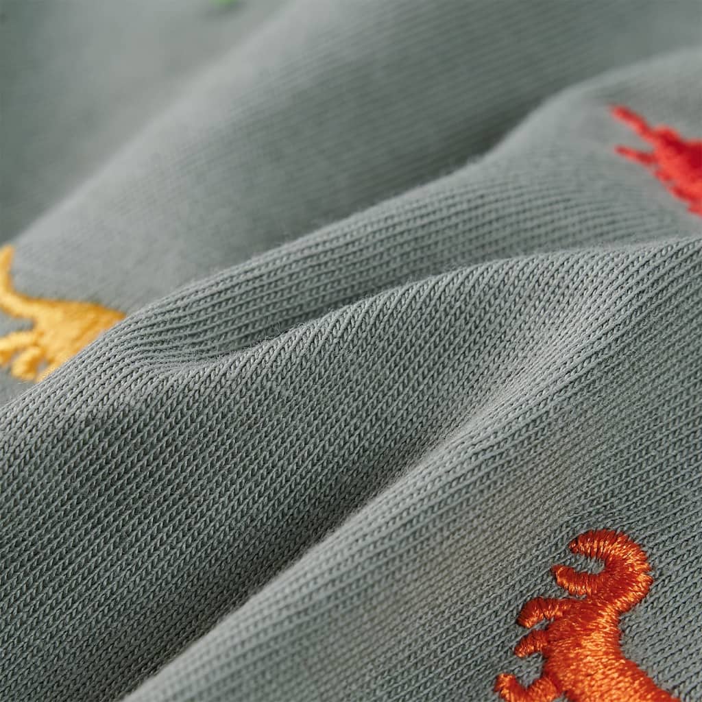 T-shirt manches courtes pour enfant taille 92 kaki - 92 (1 5-2 ans) - number 7.