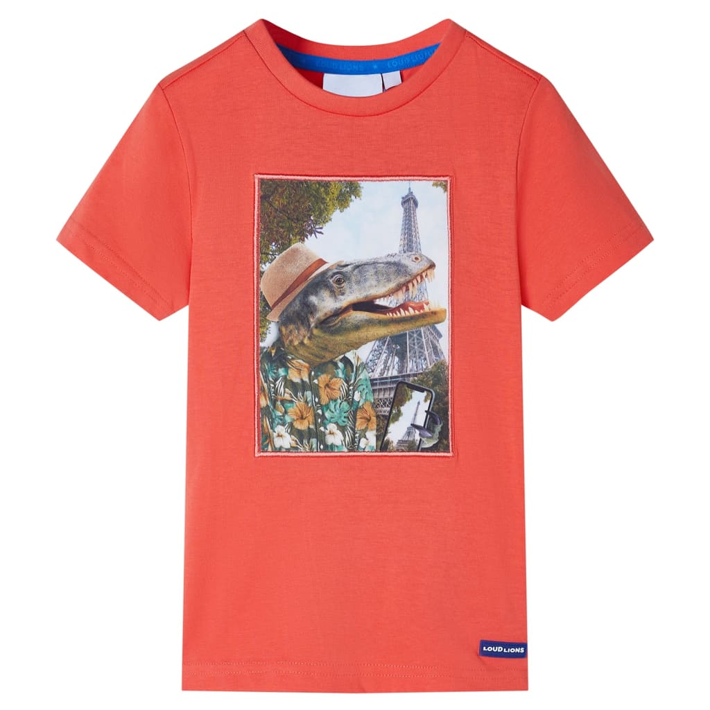T-shirt pour enfant taille 92 - rouge, 92 (1 5-2 ans) - number 1.