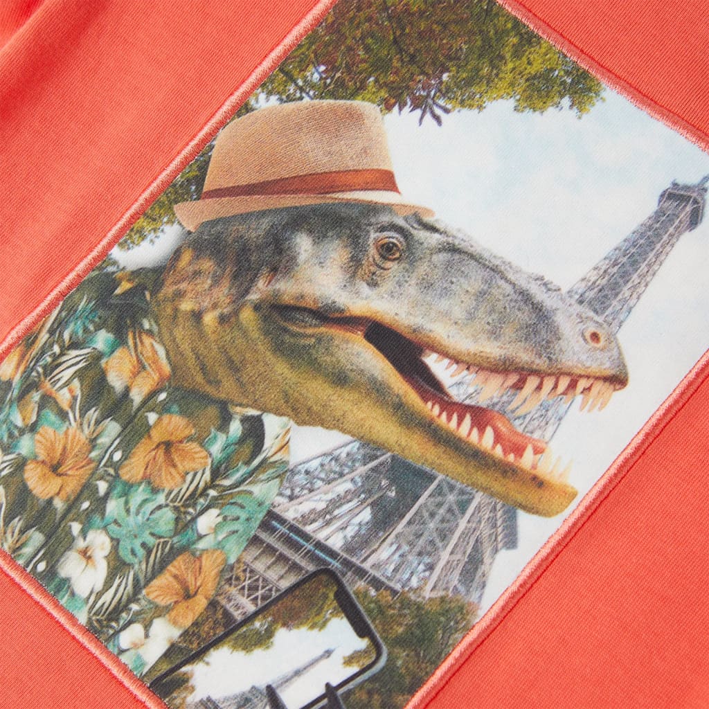 T-shirt pour enfant taille 92 - rouge, 92 (1 5-2 ans) - number 4.