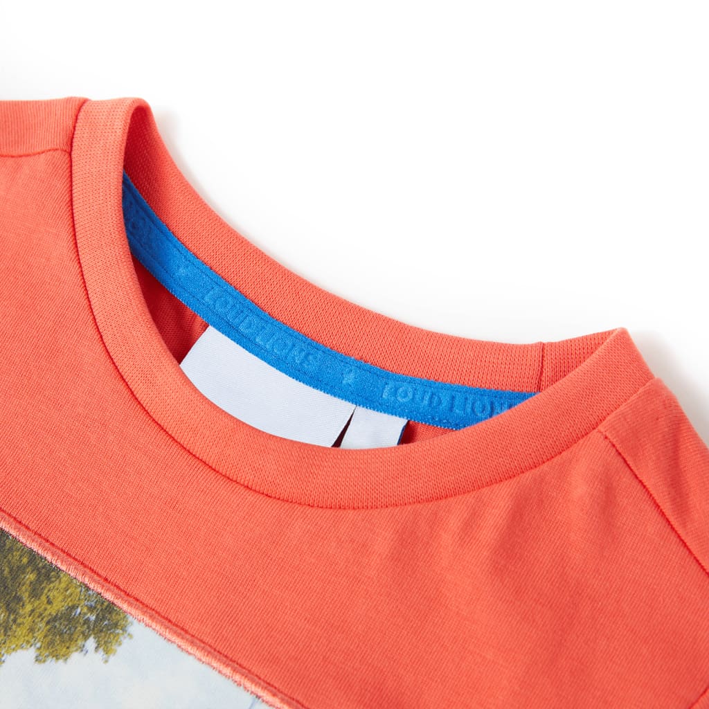 T-shirt pour enfant taille 92 - rouge, 92 (1 5-2 ans) - number 3.