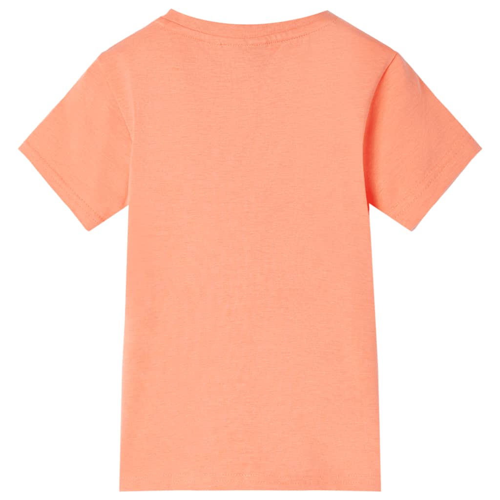 T-shirt pour enfant taille 92 orange fluo - orange, 92 (1 5-2 ans) - number 2.