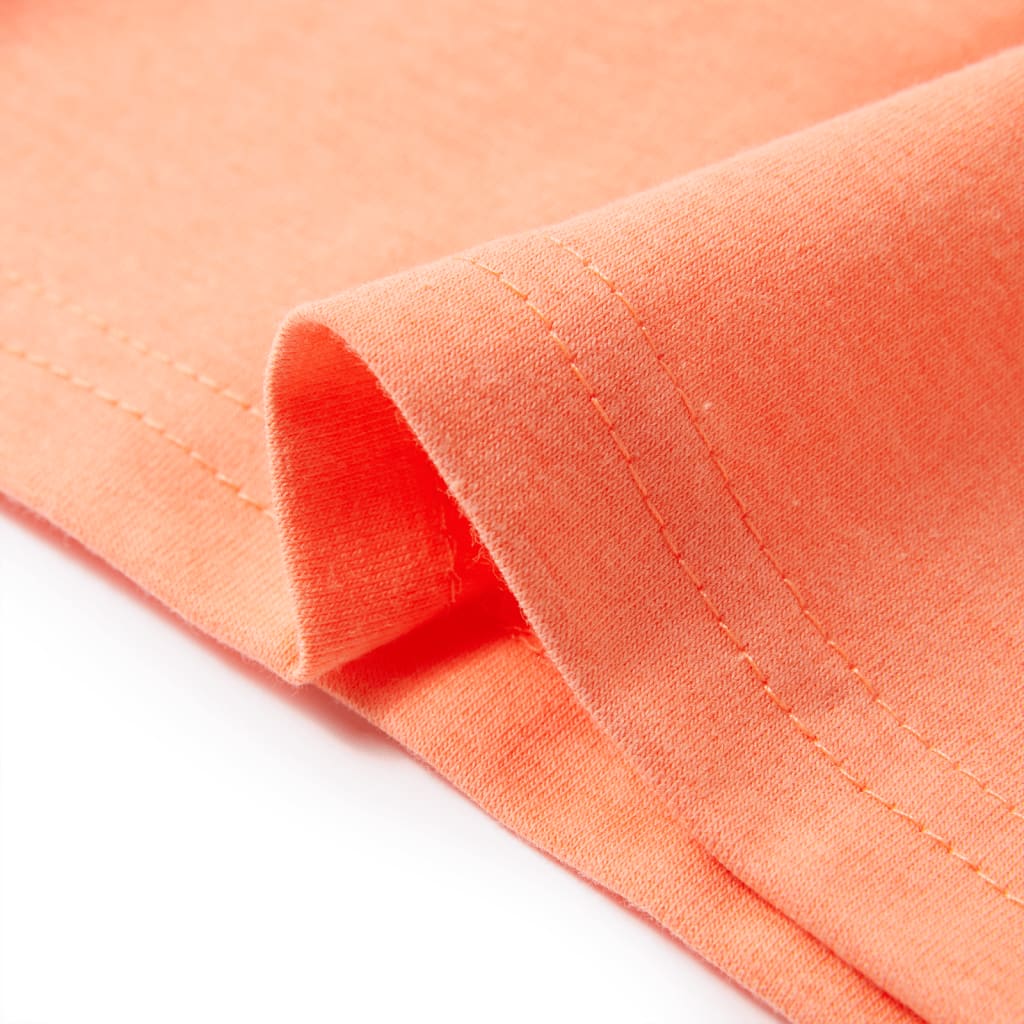 T-shirt pour enfant taille 92 orange fluo - orange, 92 (1 5-2 ans) - number 6.