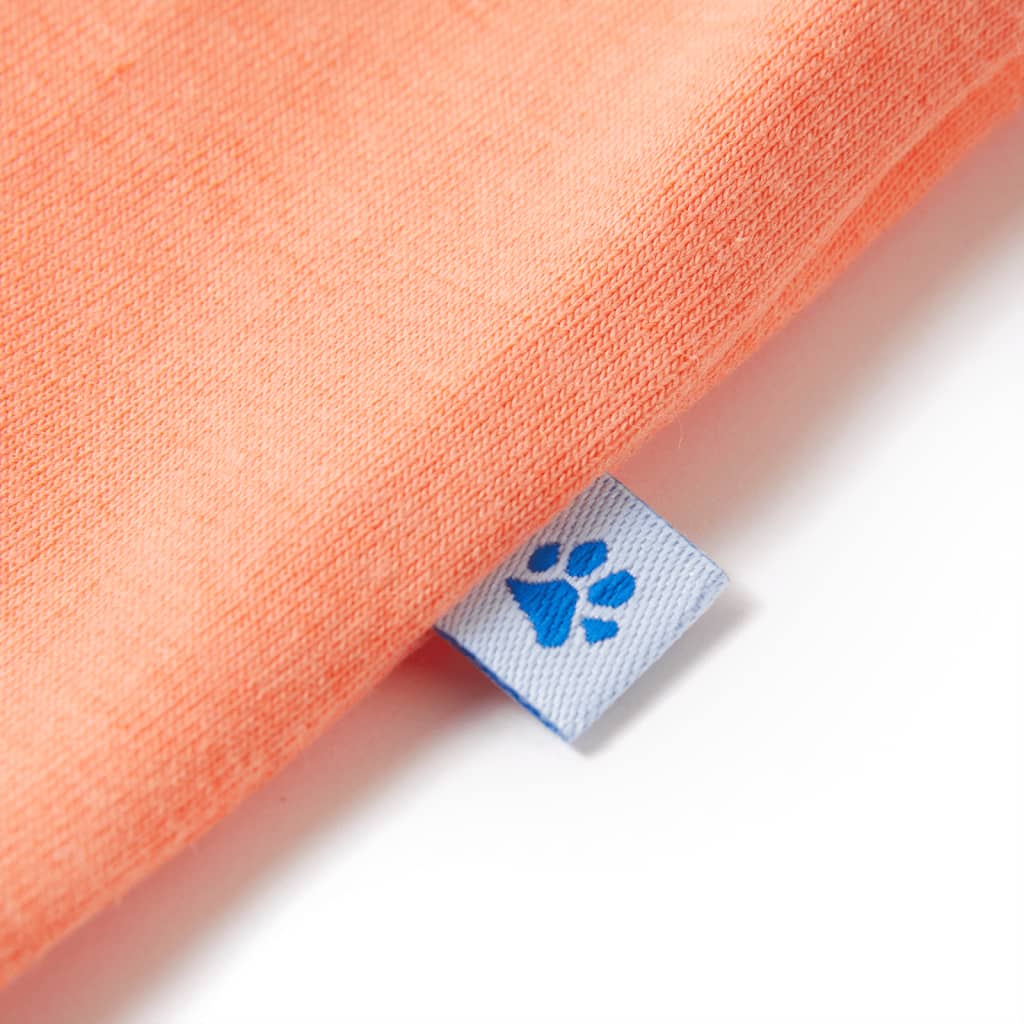 T-shirt pour enfant taille 92 orange fluo - orange, 92 (1 5-2 ans) - number 5.