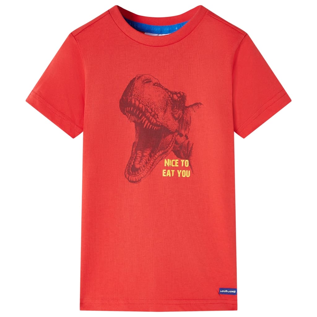 Chemise pour enfant taille 92 - rouge, 128 (7-8 ans) - number 1.