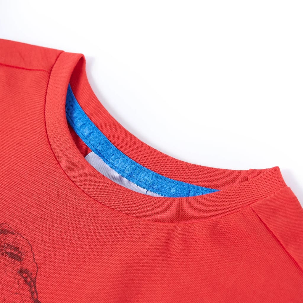 Chemise pour enfant taille 92 - rouge, 128 (7-8 ans) - number 3.