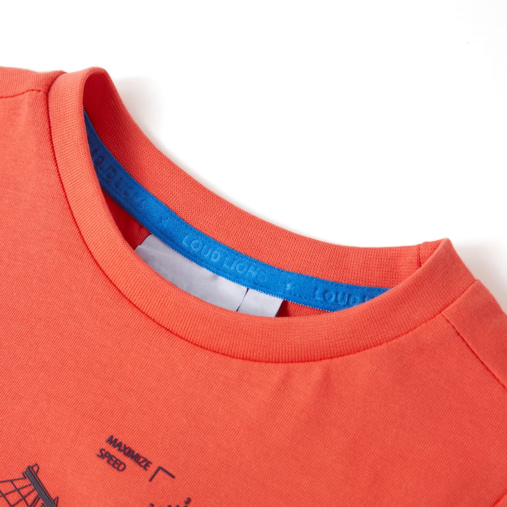 T-shirt pour enfant taille 92 rouge - 92 (1 5-2 ans) - number 3.