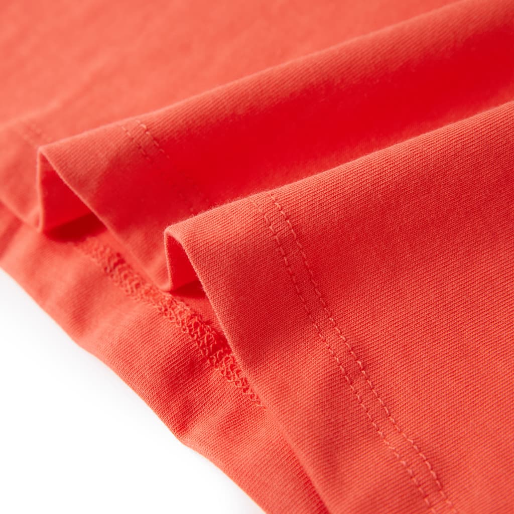 T-shirt pour enfant taille 92 rouge - 92 (1 5-2 ans) - number 6.