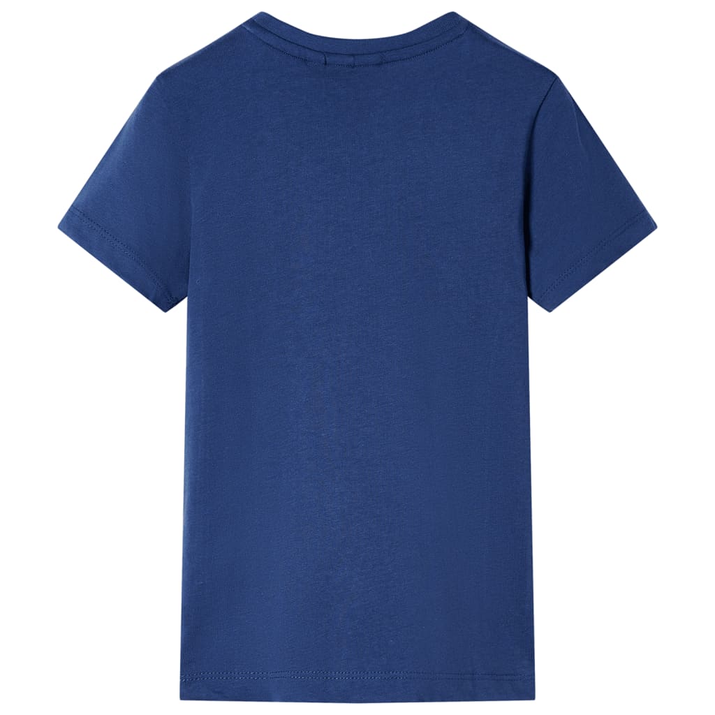 T-shirt pour enfant taille 92 bleu foncé - 92 (1 5-2 ans) - number 2.