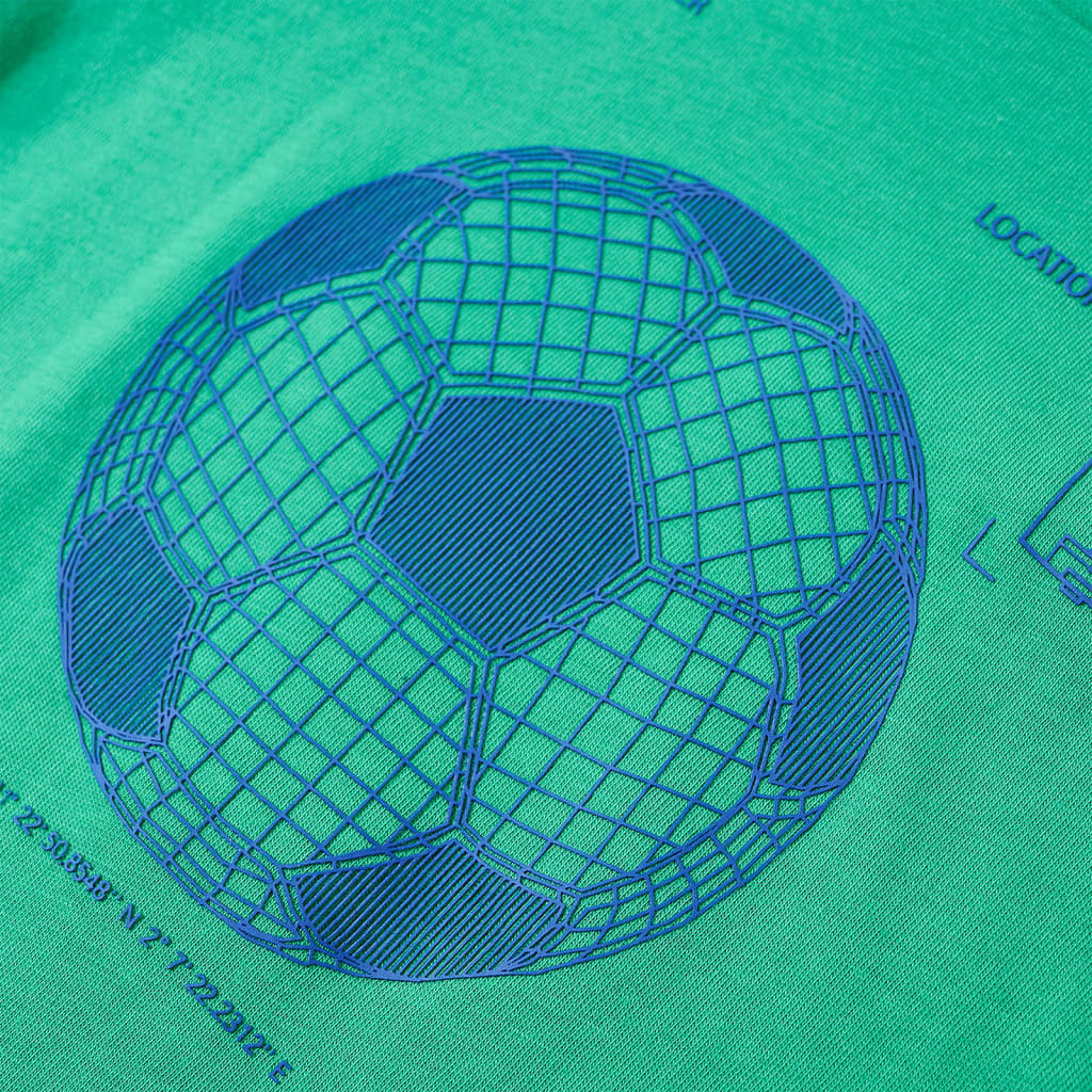 T-shirt pour enfant taille 92 vert - 92 (1 5-2 ans) - number 4.