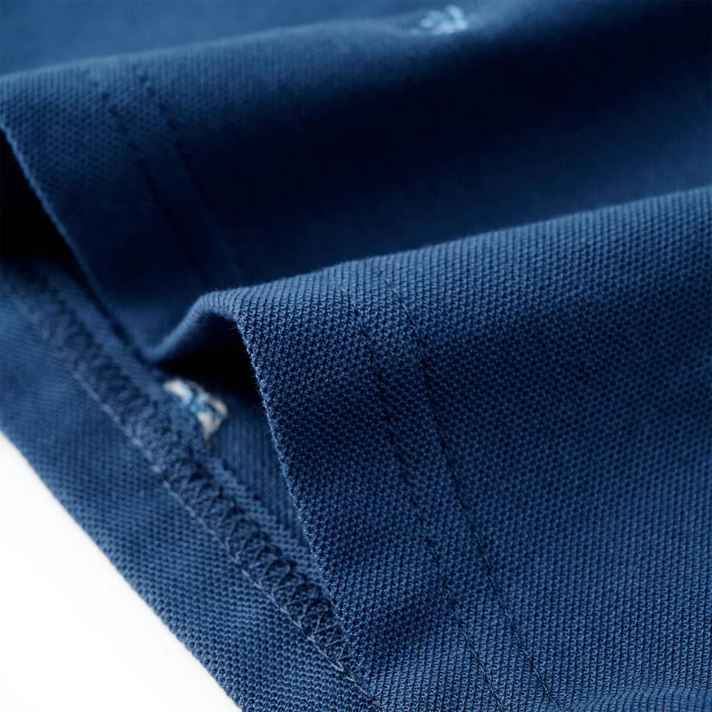 Polo pour enfant taille 92 bleu foncé - bleu, 116 (5-6 ans) - number 6.
