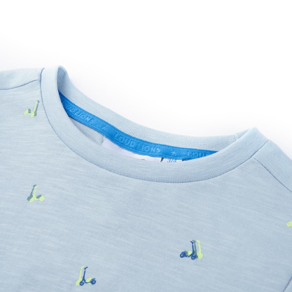 T-shirt pour enfant taille 92 - bleu foncé, 128 (7-8 ans) - number 3.