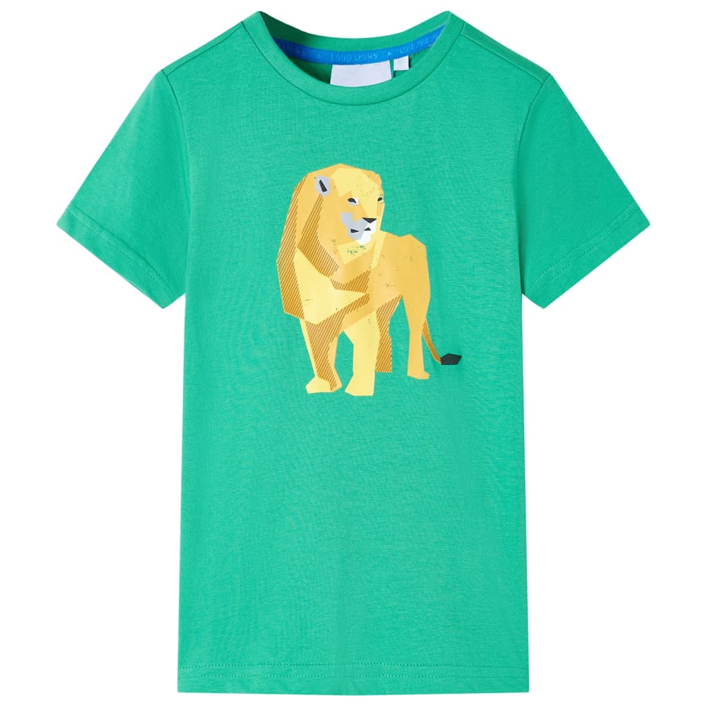 T-shirt pour enfant taille 92 - bleu, 116 (5-6 ans) - number 1.