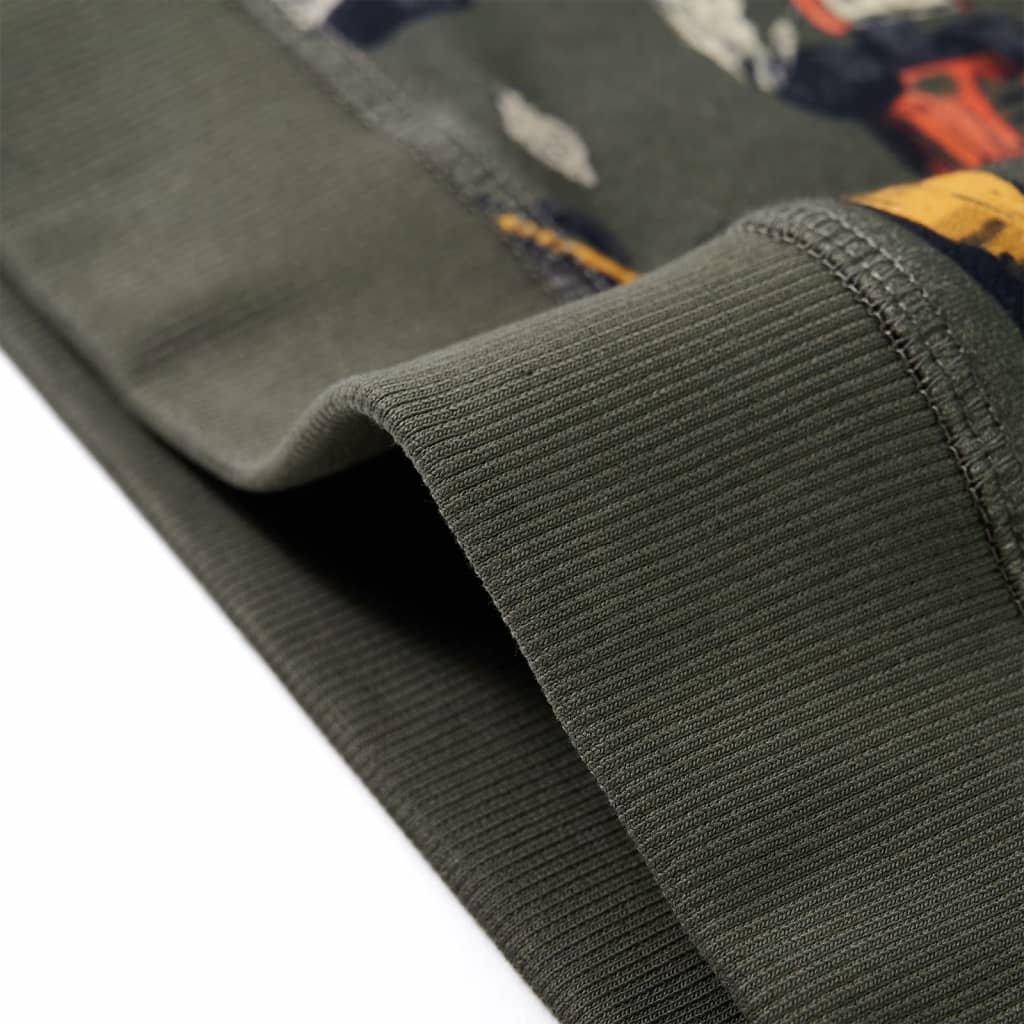 Sweat pour enfant taille 92 kaki - 92 (1 5-2 ans) - number 6.