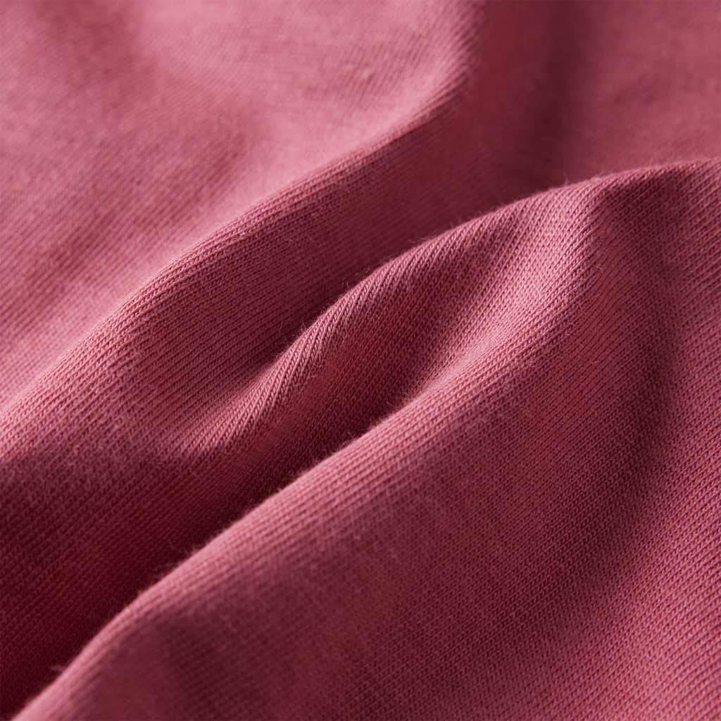 T-shirt à manches longues pour enfant taille 92 - rouge foncé, 92 (1 5-2 ans) - number 7.