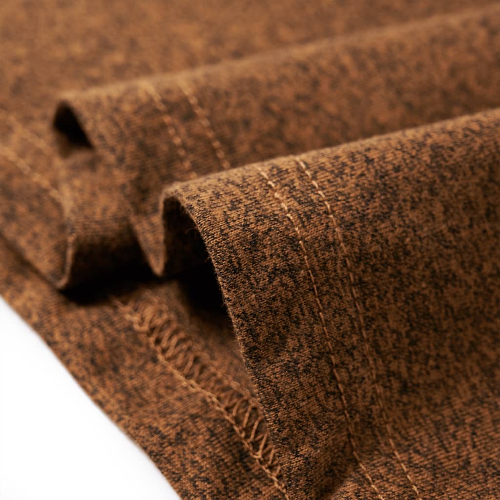 T-shirt à manches longues pour enfant taille 92 cognac melange - couleur cognac, 92 (1 5-2 ans) - number 6.