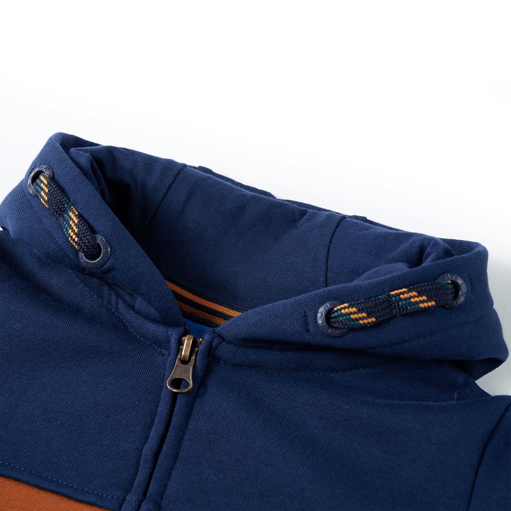 Sweat à capuche pour enfant taille 92 avec fermeture éclair - 92 (1 5-2 ans) - number 3.