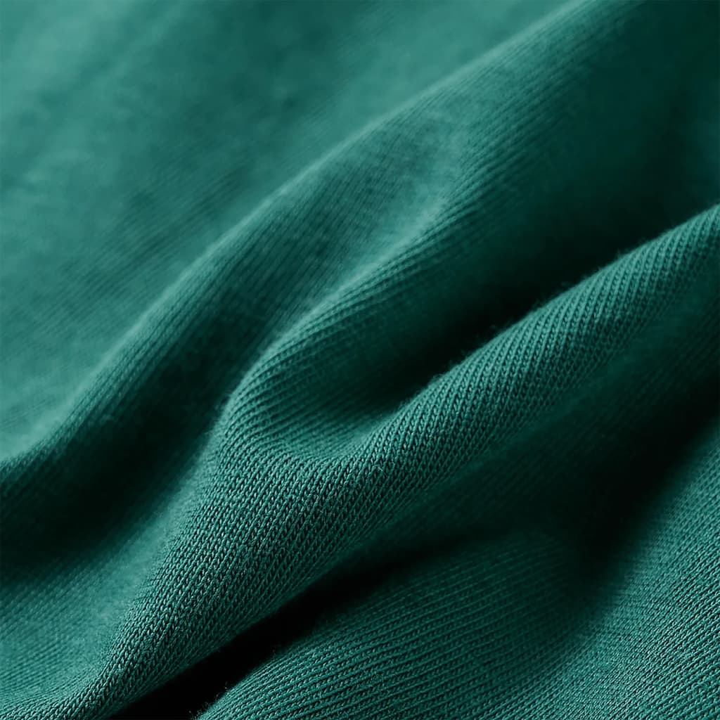 T-shirt à manches longues pour enfant taille 92 cm - vert, 92 (1 5-2 ans) - number 7.