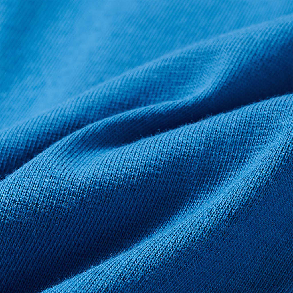 T-shirt à manches longues pour enfant taille 92 bleu pétrole - couleur pétrole, 92 (1 5-2 ans) - number 7.