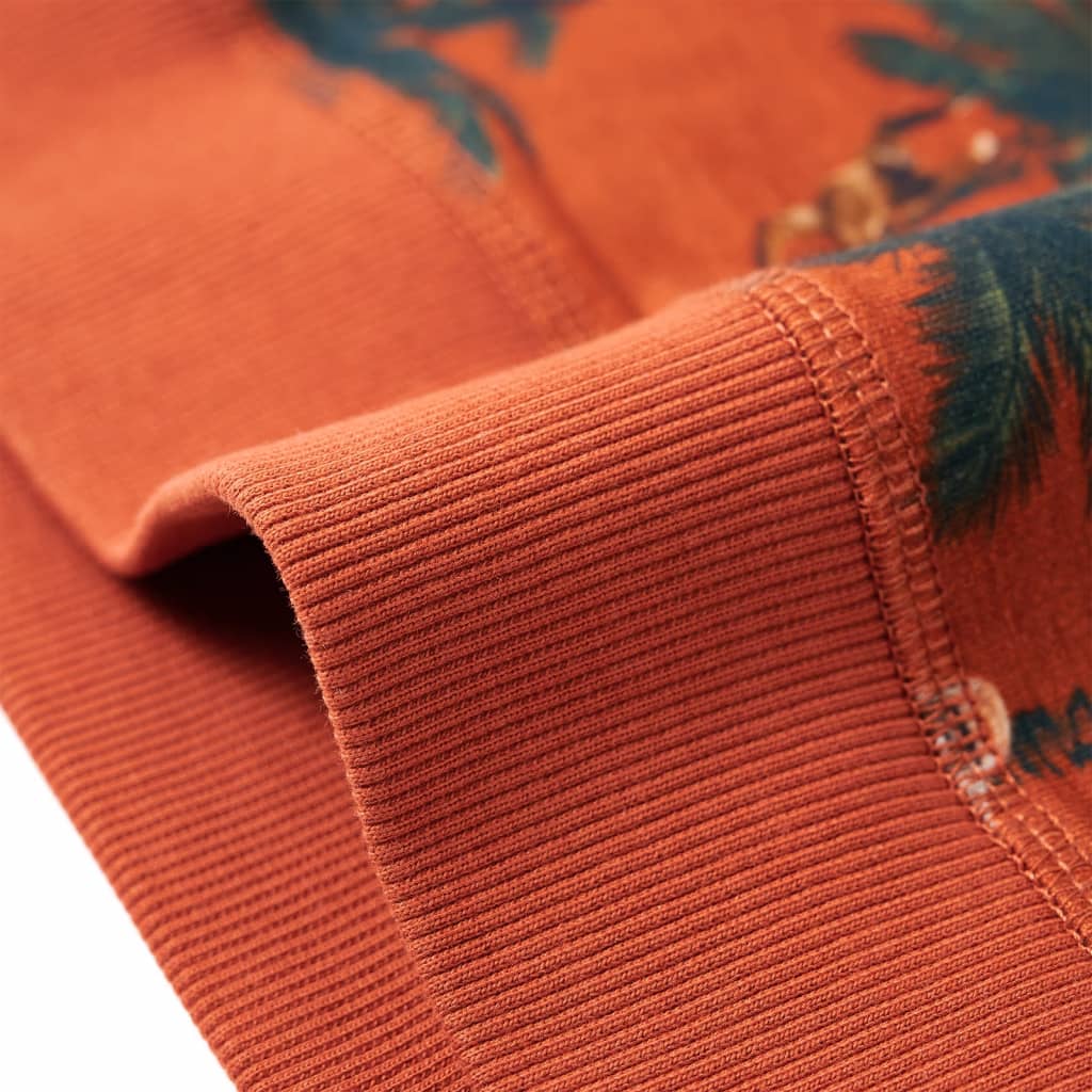 Sweat pour enfant taille 92 couleur rouille clair - 92 (1 5-2 ans) - number 6.