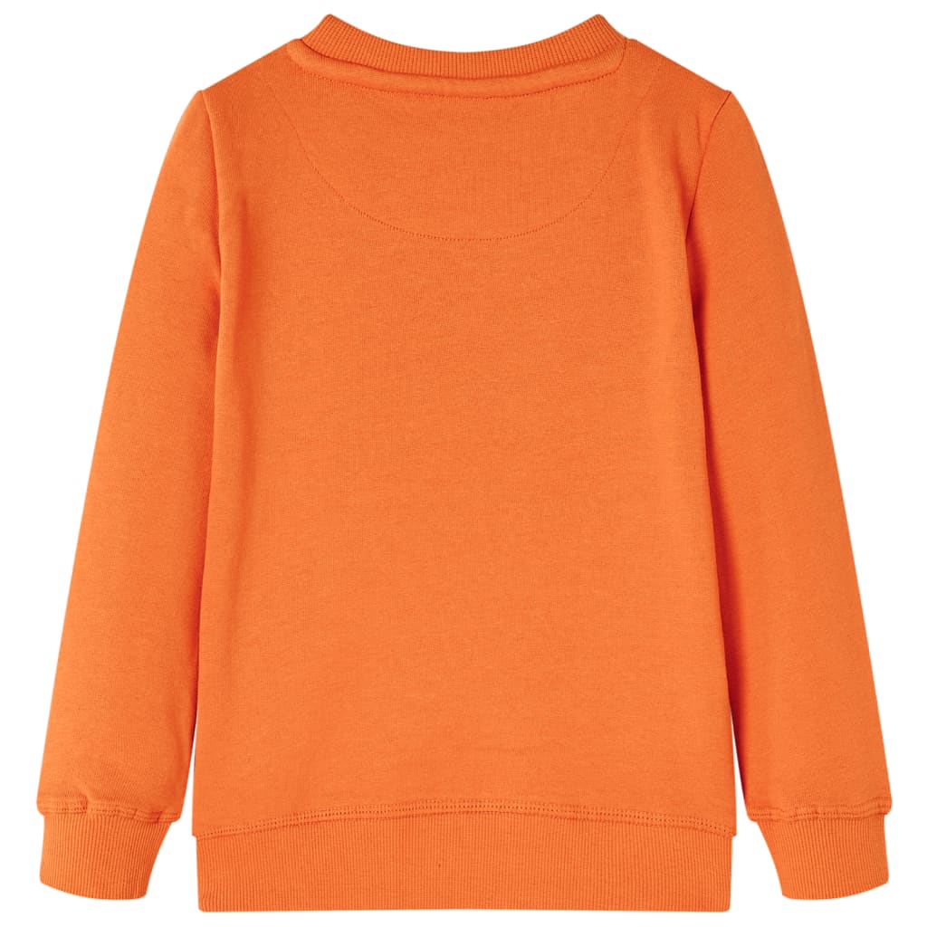 Sweat-shirt pour enfant taille 92 - orange, 140 (9-10 ans) - number 2.