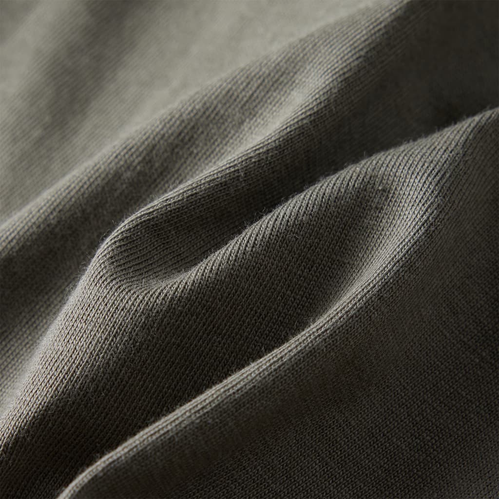 T-shirt manches longues pour enfant taille 92 kaki - 92 (1 5-2 ans) - number 7.