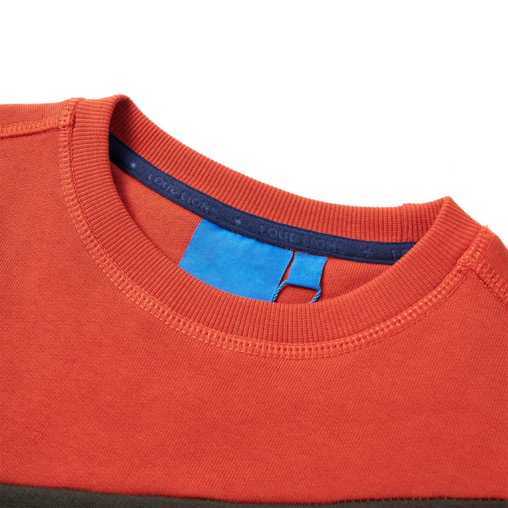 Sweat-shirt pour enfant taille 92 - bleu marine, 128 (7-8 ans) - number 3.