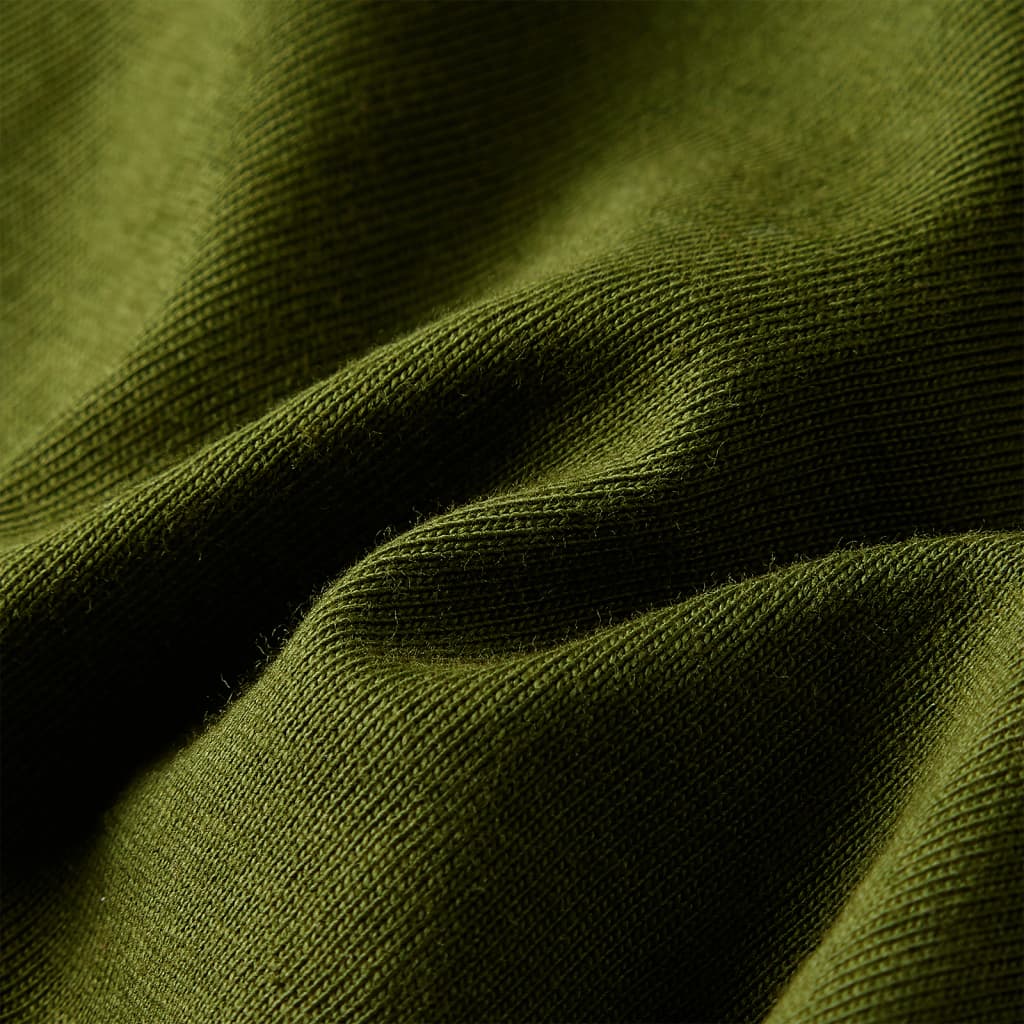 T-shirt à manches longues pour enfant taille 92 - kaki, 92 (1 5-2 ans) - number 7.