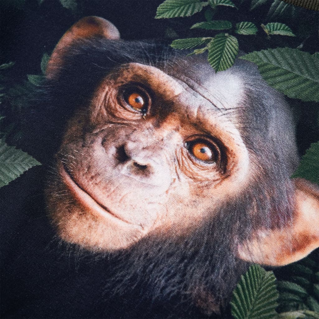 Sweat pour enfant taille 92 - couleur kaki foncé, 140 (9-10 ans) - number 4.