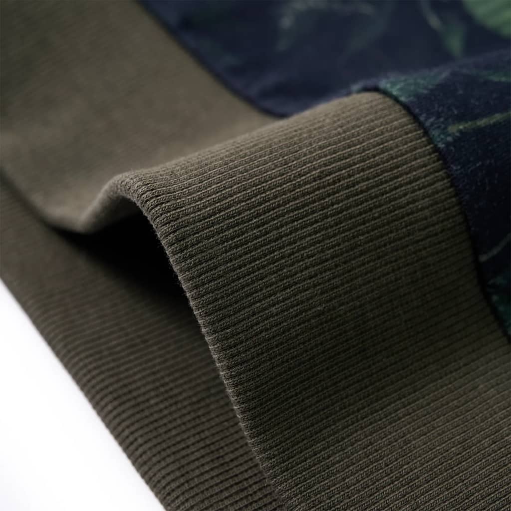 Sweat pour enfant taille 92 - couleur kaki foncé, 140 (9-10 ans) - number 6.