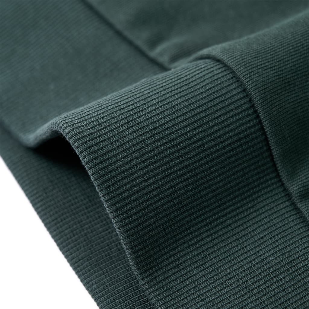 Sweat-shirt pour enfant taille 92 vert foncé - 92 (1 5-2 ans) - number 6.