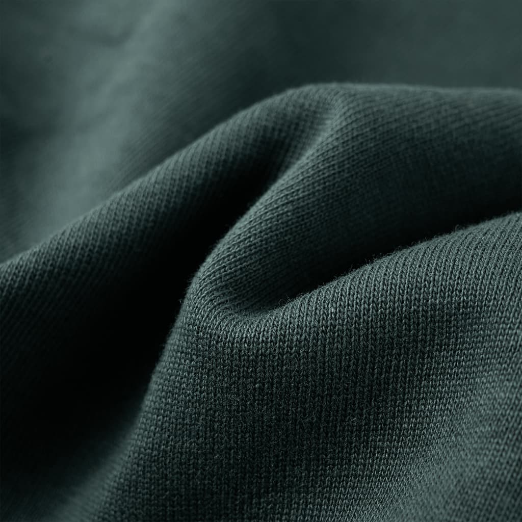 Sweat-shirt pour enfant taille 92 vert foncé - 92 (1 5-2 ans) - number 7.