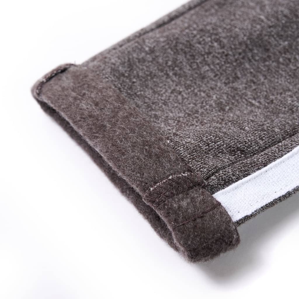 Pantalon de jogging pour enfant taille 92 gris foncé chiné - 92 (1 5-2 ans) - number 6.