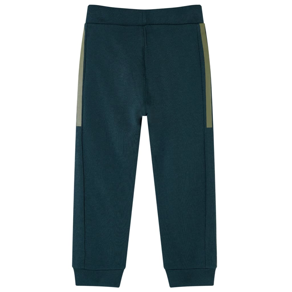 Pantalon de jogging pour enfant taille 92 vert mousse - 92 (1 5-2 ans) - number 2.