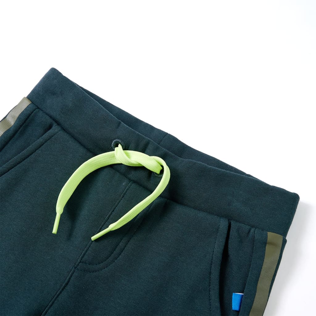 Pantalon de jogging pour enfant taille 92 vert mousse - 92 (1 5-2 ans) - number 3.
