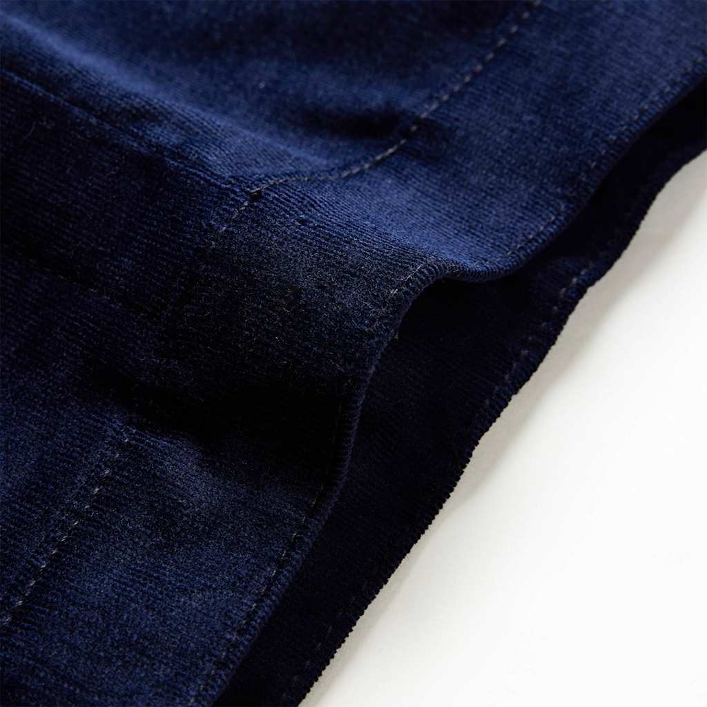 Pantalon pour enfant taille 92 bleu marine - cognac, 104 (3-4 ans) - number 5.